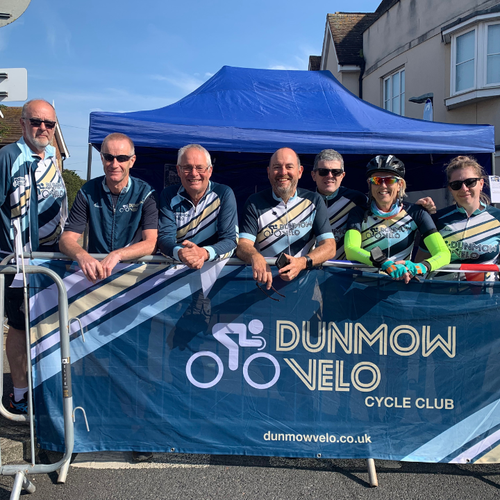 Dunmow Velo supporting Ride London 100 miles