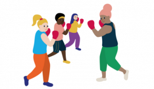 Boxing illustration